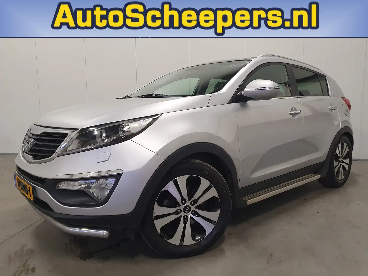 Kia Sportage 2.0 X-clusive NAVI/PANO/LEDER/SIDE-STEPS/LMV Grijs - 1