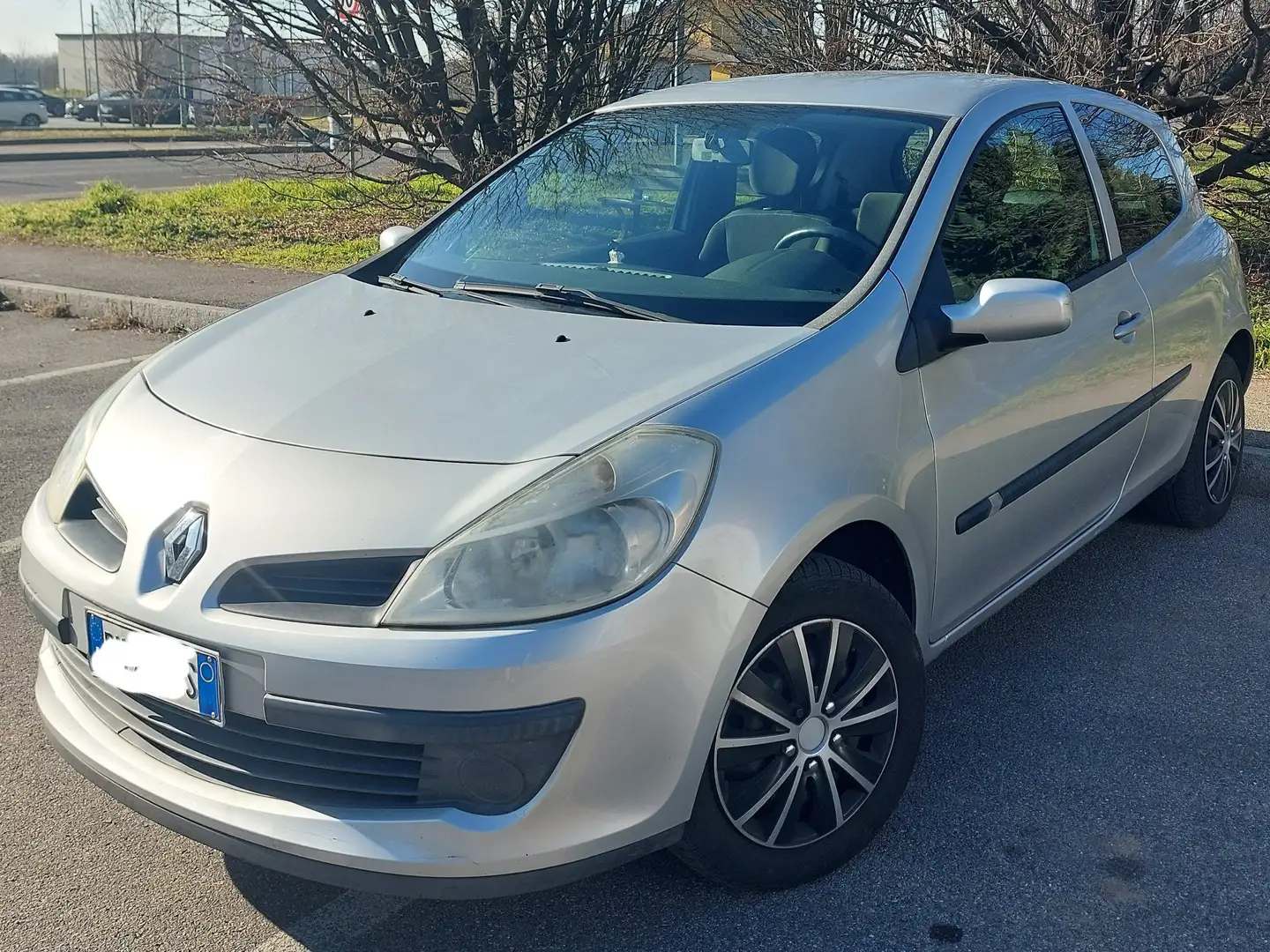 Renault Clio Clio III 2005 3p 1.2 16v Dynamique Grigio - 1