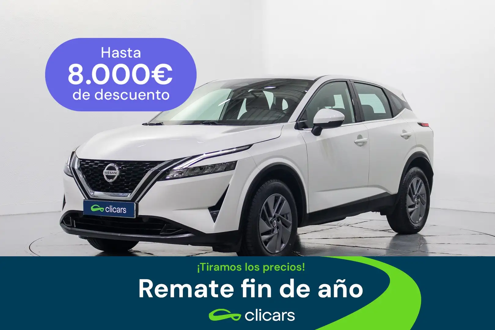 Nissan Qashqai 1.3 DIG-T mHEV 12V N-Connecta 4x2 103kW Blanco - 1