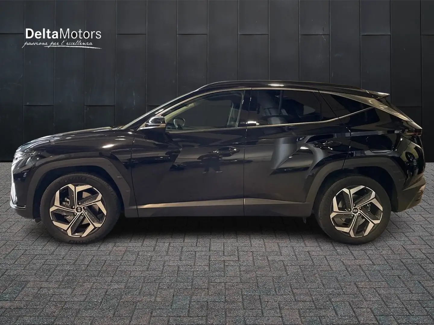 Hyundai TUCSON III 2021 - Tucson 1.6 hev Exellence 2wd auto Zwart - 2