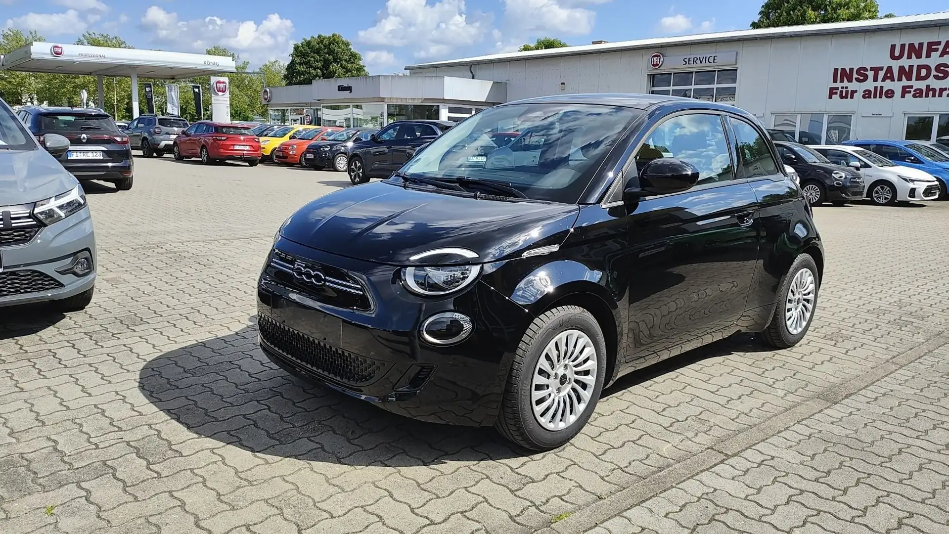 Fiat 500e Keyless-Go, Klima Schnelllader Schwarz - 1