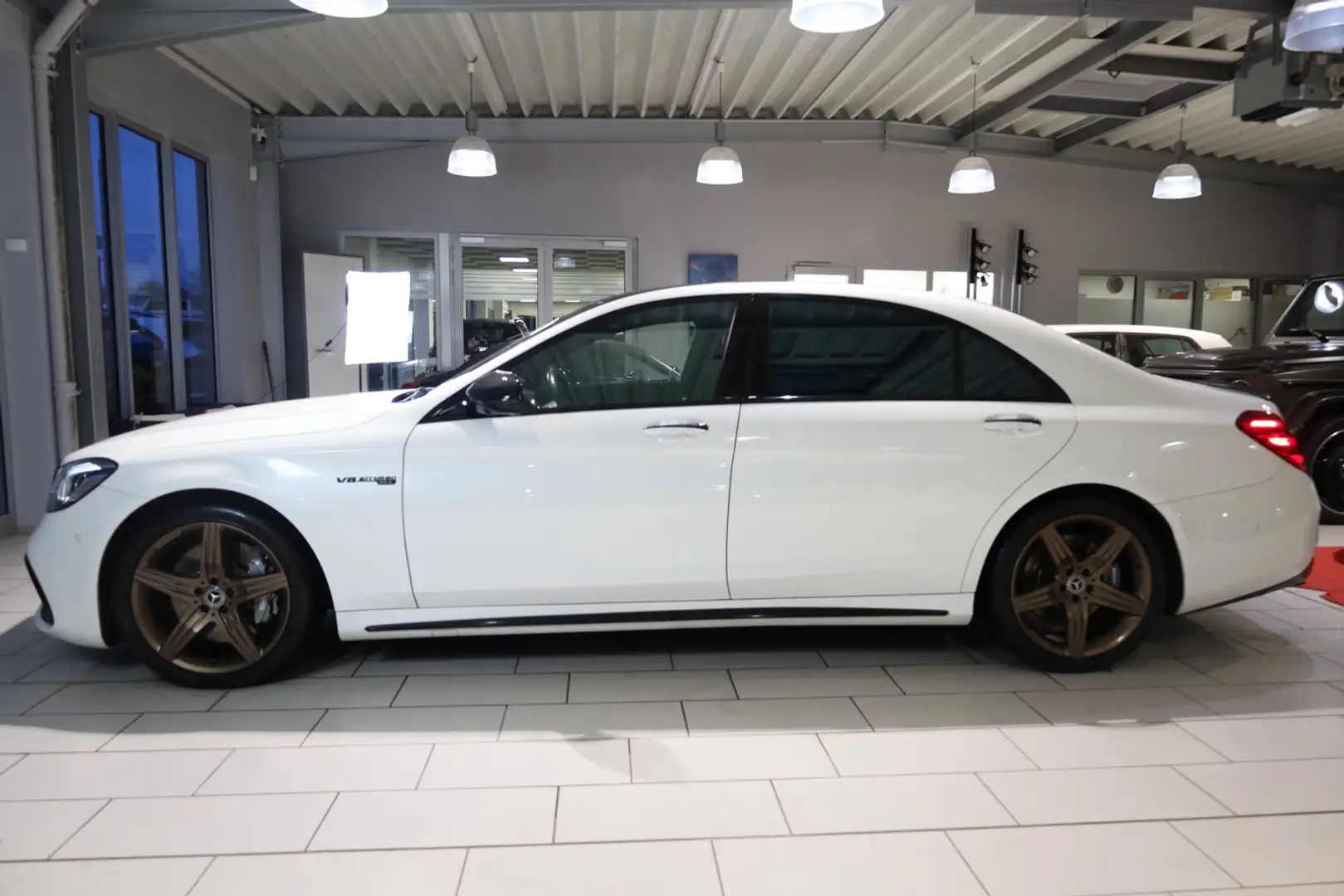 Mercedes-Benz S 63 AMG 4Matic+ L Weiß - 2