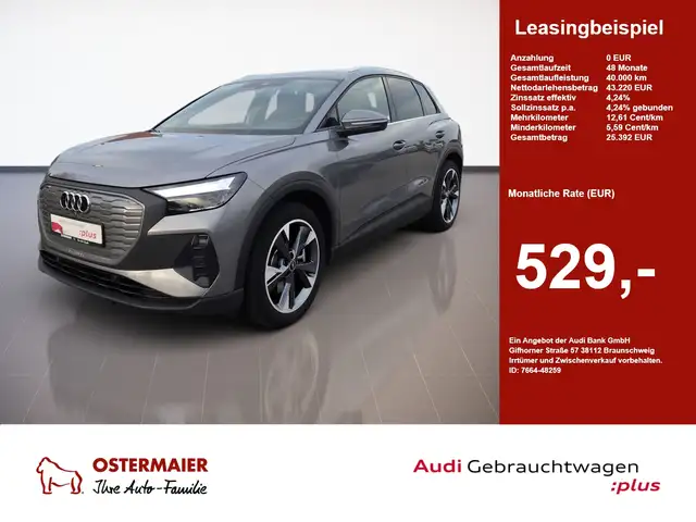 Audi Q4 e-tron 45 286PS NP:70tEUR! AHK.WÄRMEPUMPE.SONOS.LM20