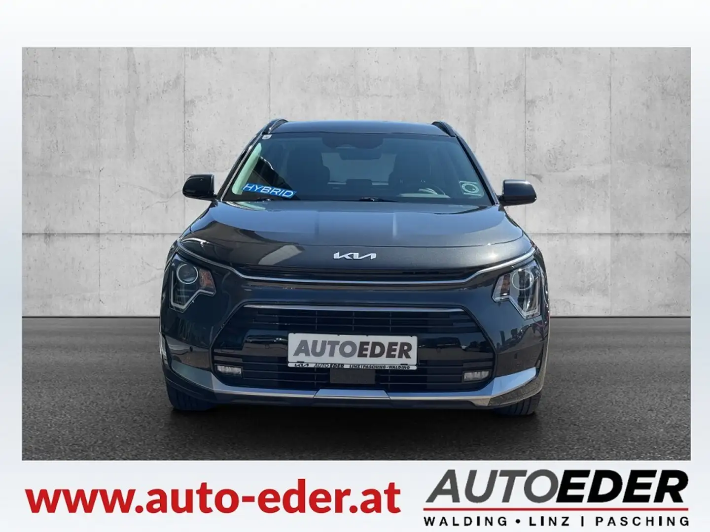 Kia Niro 1,6 GDI HEV Silber DCT Aut. Grau - 2