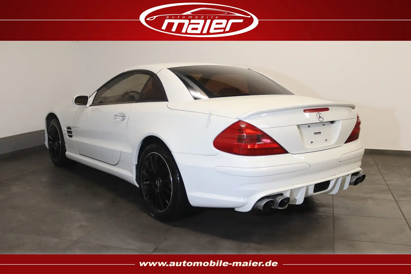 Mercedes-Benz SL 500 Roadster Flügeltüren-Luft-Xenon-BOSE-SHZ- Blanc - 2