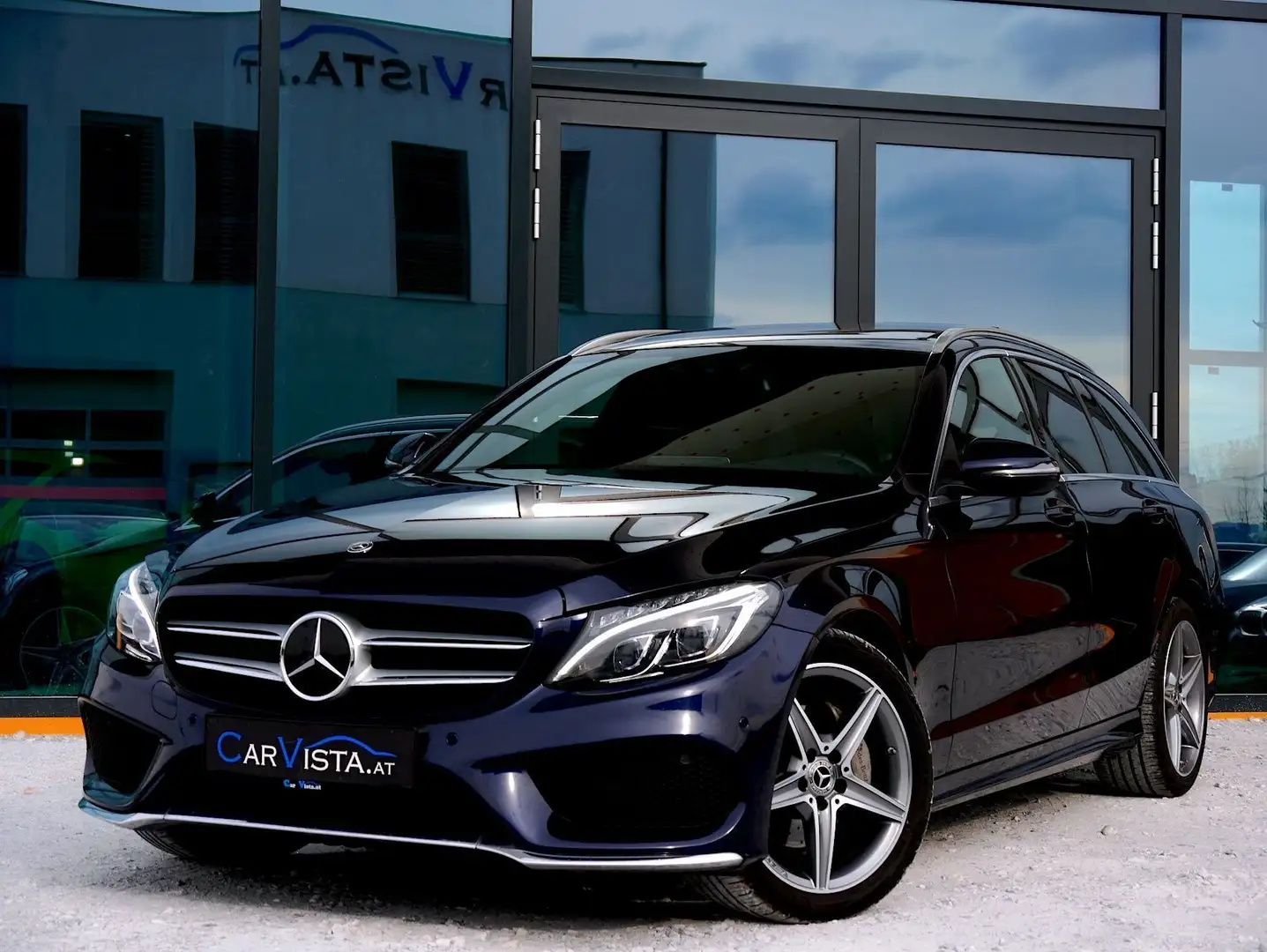 Mercedes-Benz C 200 T 4MATIC Aut. *AMG-LINE* Blau - 1