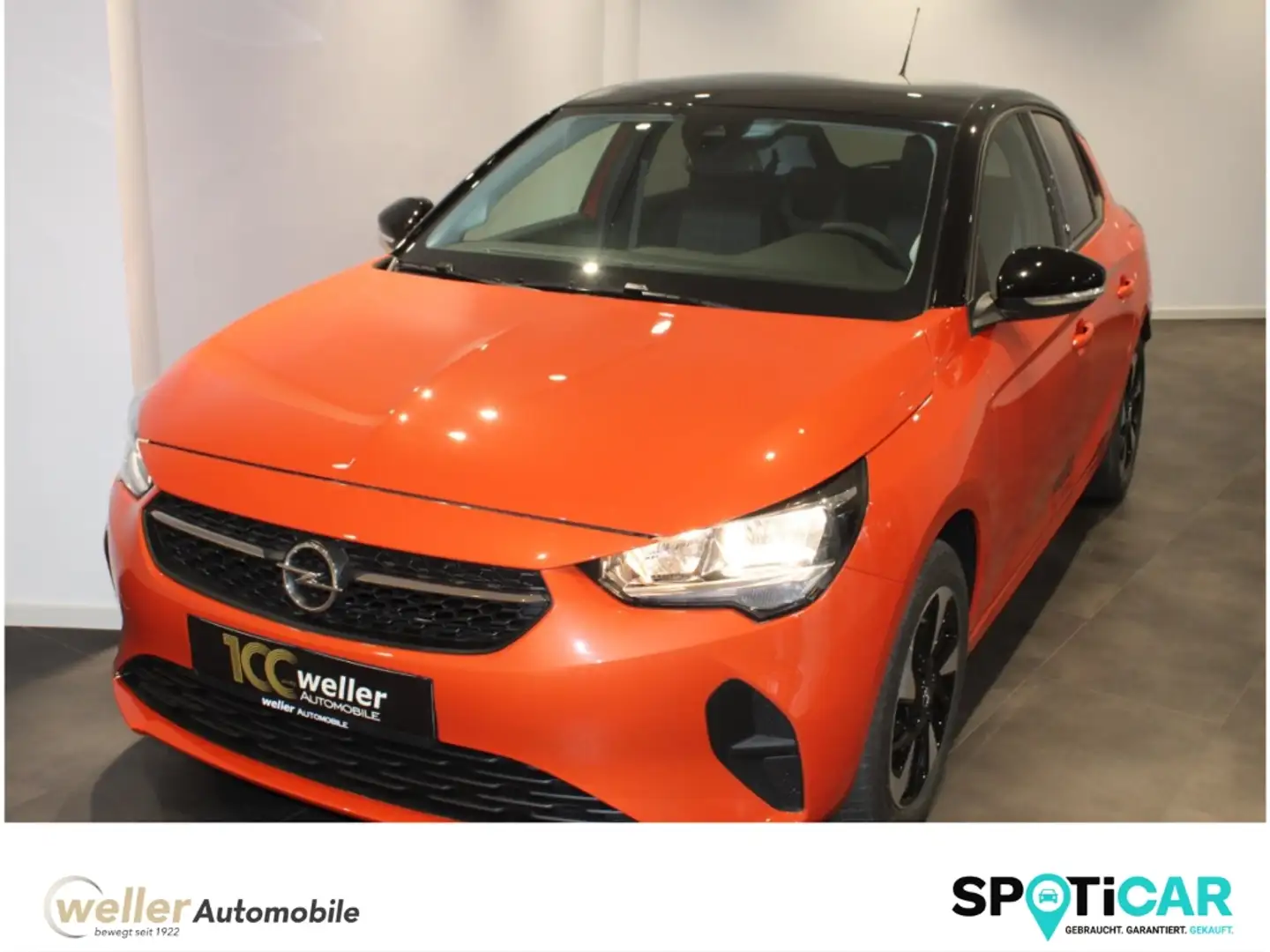 Opel Corsa -e ''Edition'' Rückfahrkamera Sitzheizung Klimaaut Orange - 1
