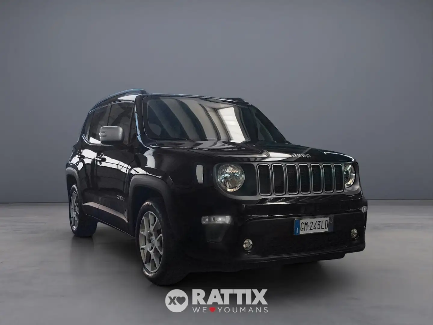 Jeep Renegade 1.5 Turbo T4 Mhev 130CV Limited DCT Nero - 1