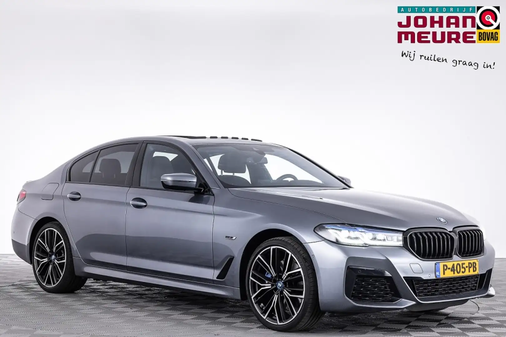 BMW 520 e Business Edition Plus M-Sport | SCHUIFDAK | LEDE Grau - 1