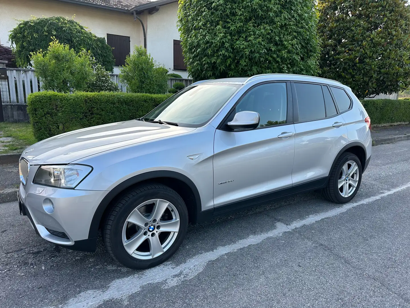 BMW X3 X3 F25 2010 xdrive30dA Futura Plateado - 1