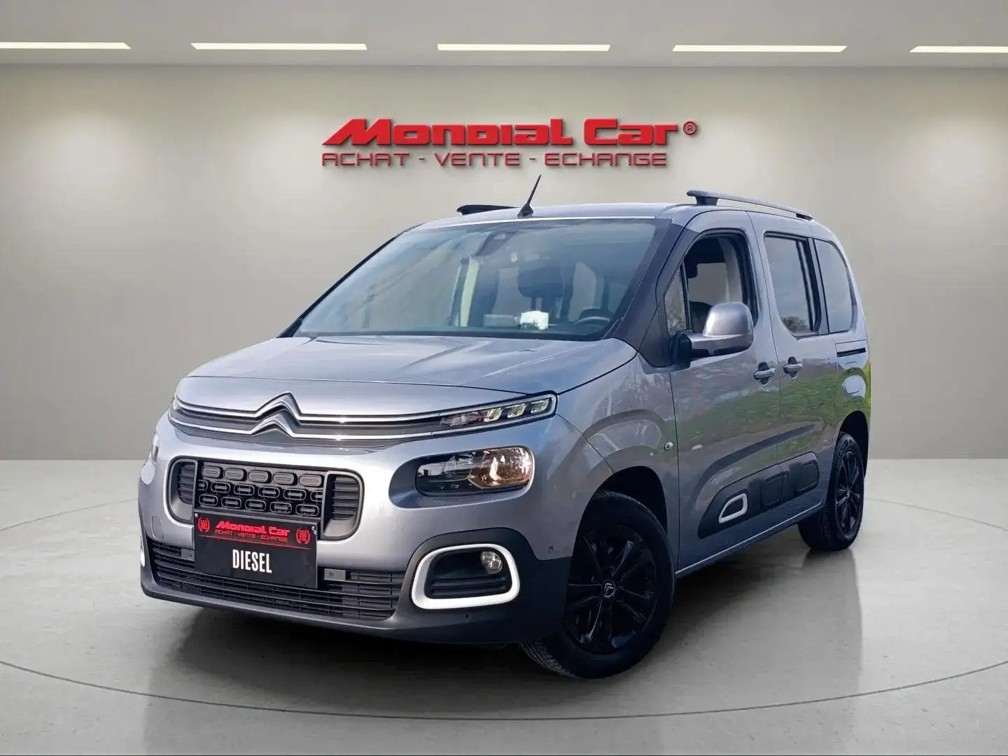 Citroen Berlingo 1.5 BlueHDi M Live *Garantie* Auto*Gps *Carplay* Grijs - 1