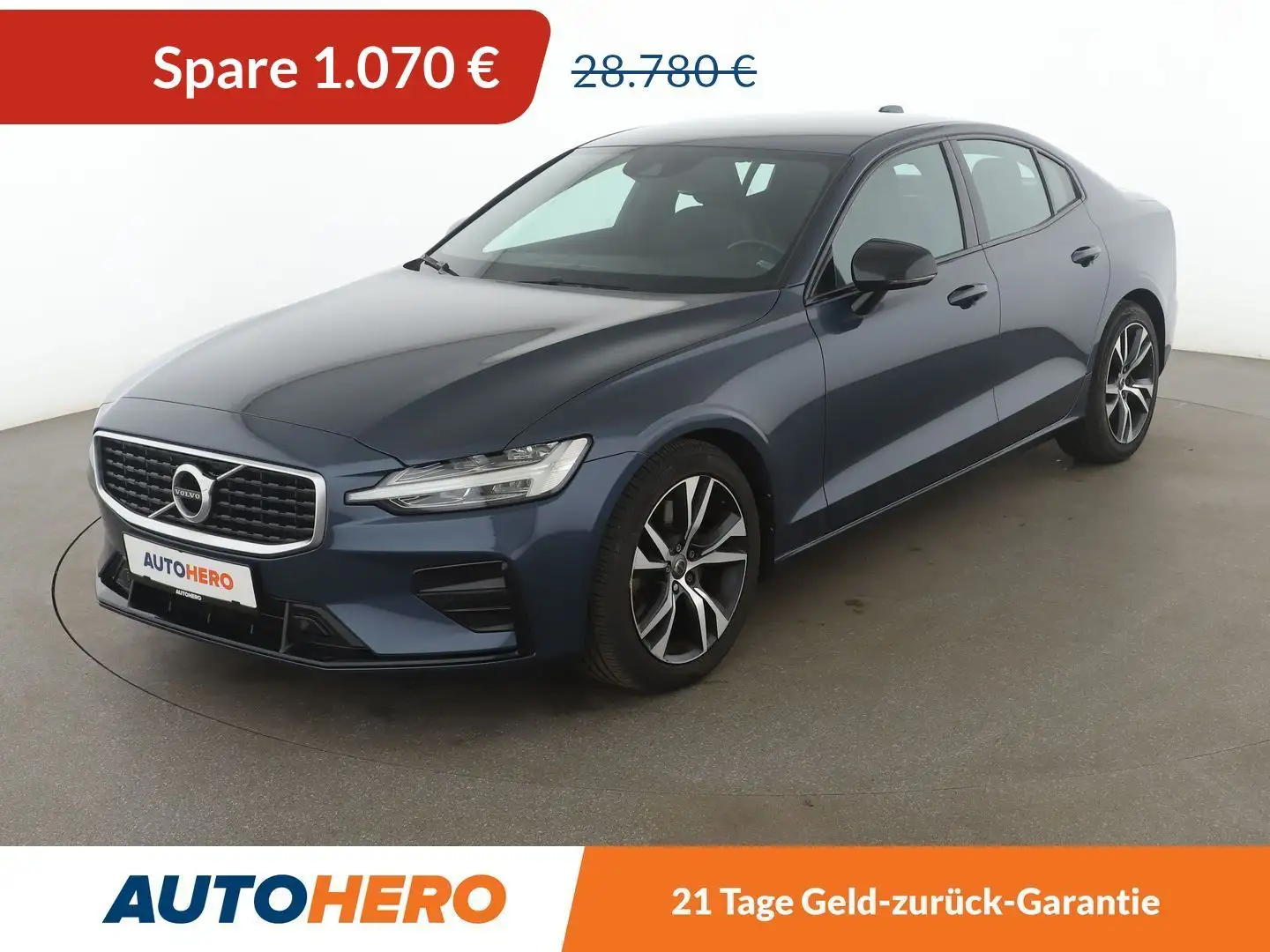 Volvo S60 2.0 T5 R-Design Aut.*LED*NAVI*ACC*PDC*SHZ*KLIMA* Синий - 1