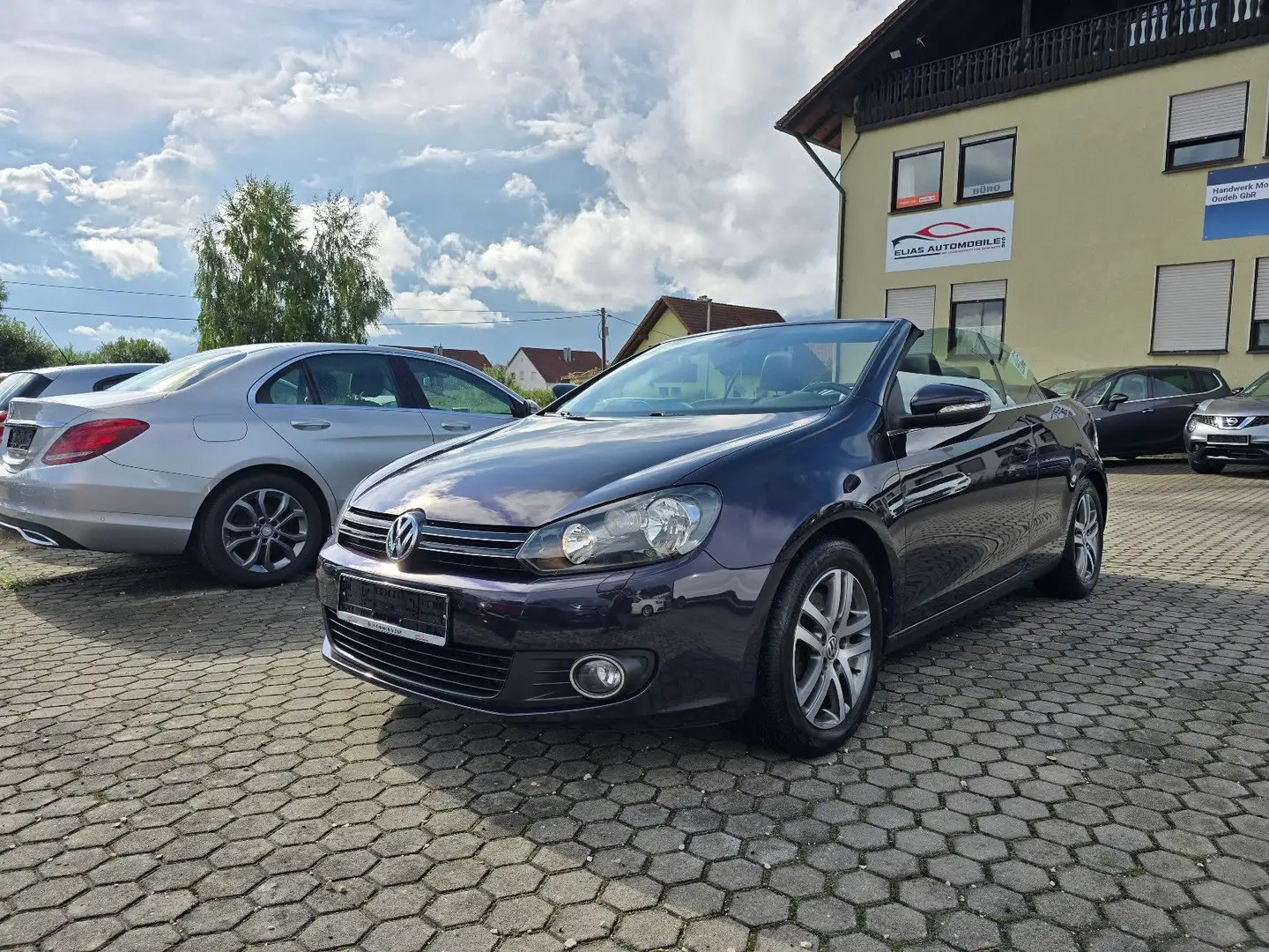 Volkswagen Golf VI Cabriolet Basis/ SHZ/ Klima/ TÜV NEU Violett - 1