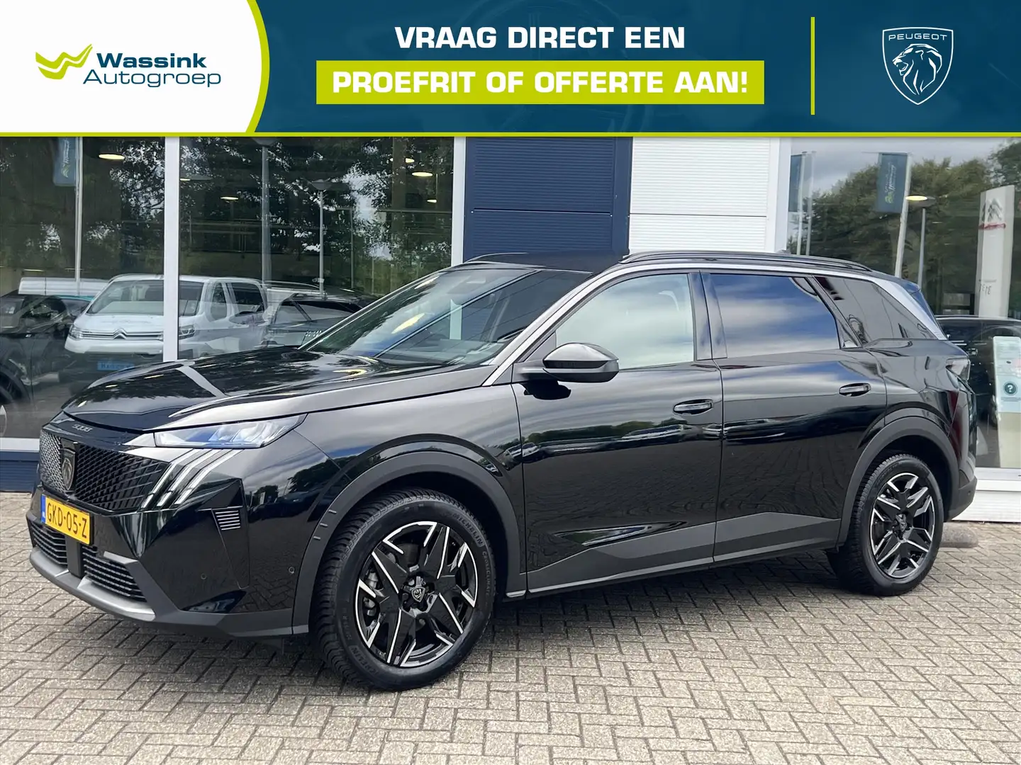 Peugeot 5008 1.2 Hybrid 136pk e-DSC6 Allure | Navigatie | Clima Nero - 1