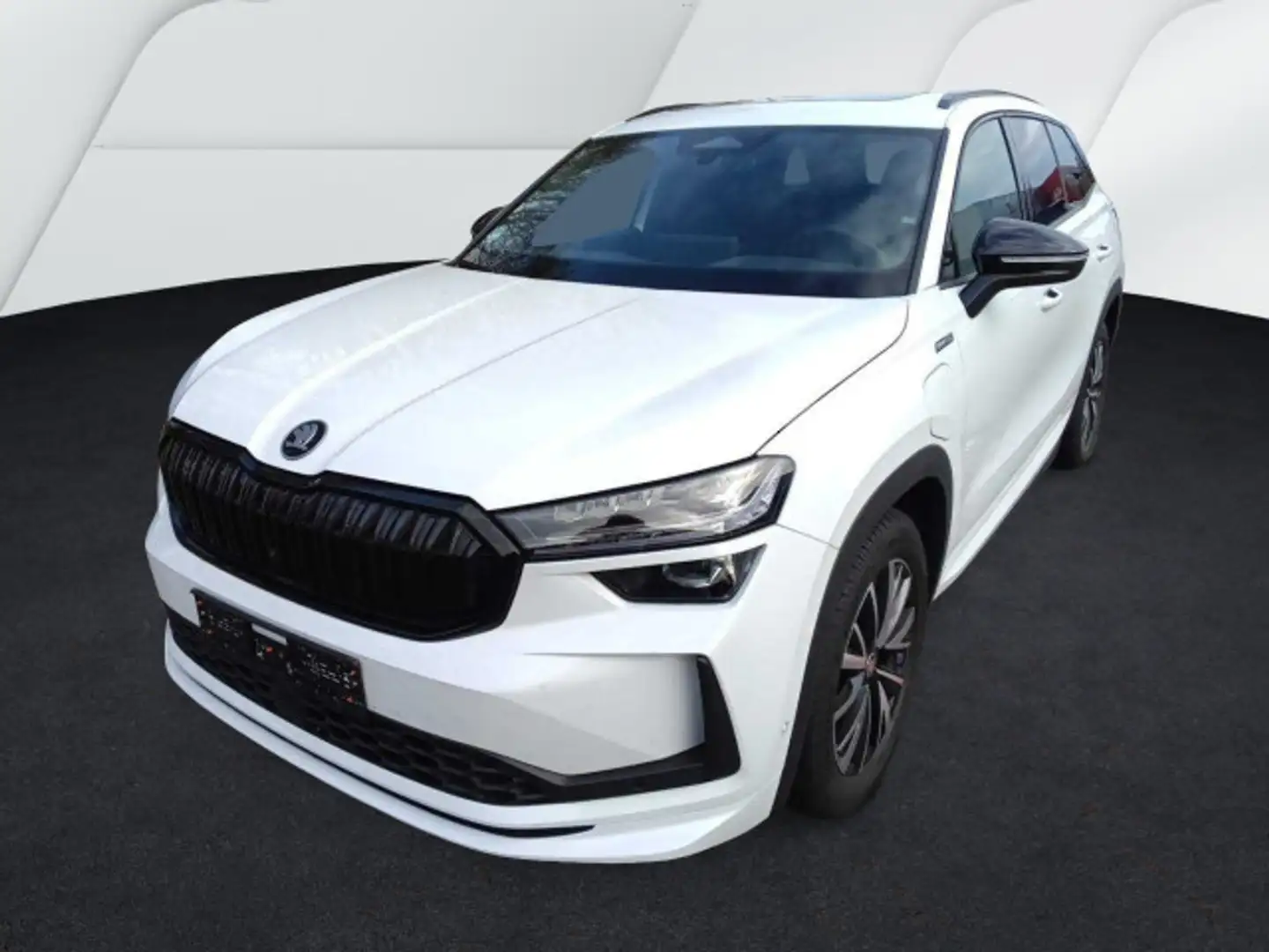 Skoda Kodiaq iV SPORTLINE PANO LM20 AHK 360° Weiß - 2