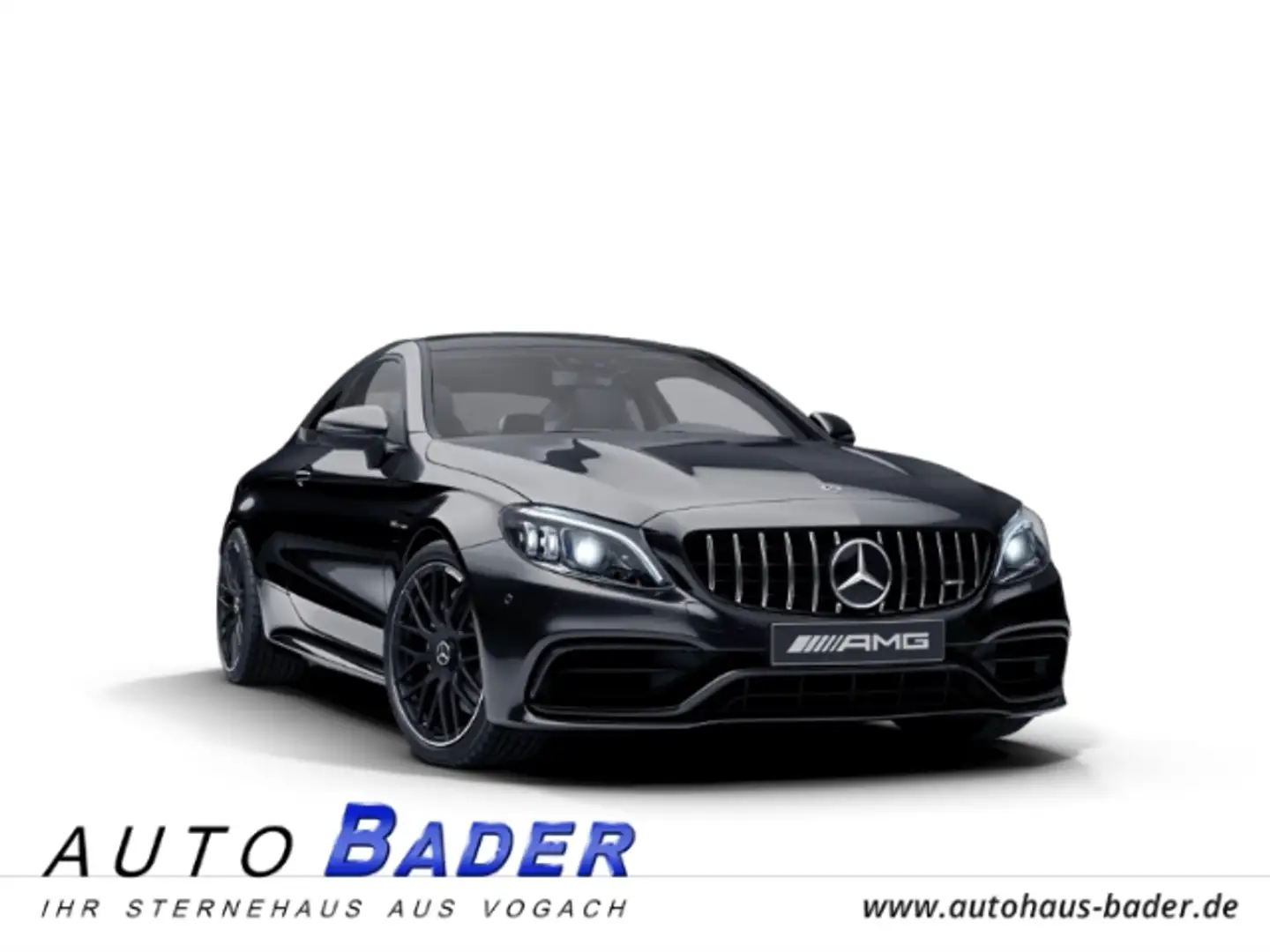 Mercedes-Benz C 63 AMG Coupe Night Vmax Panorama Distronic Noir - 1