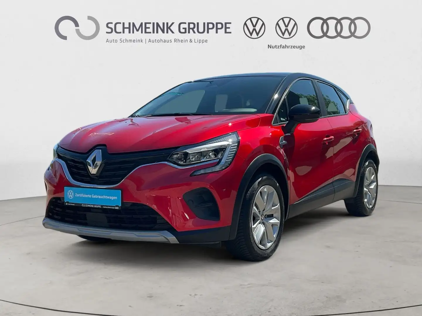 Renault Captur II 1.0 TCe 90 Zen LED Tempomat Rood - 1