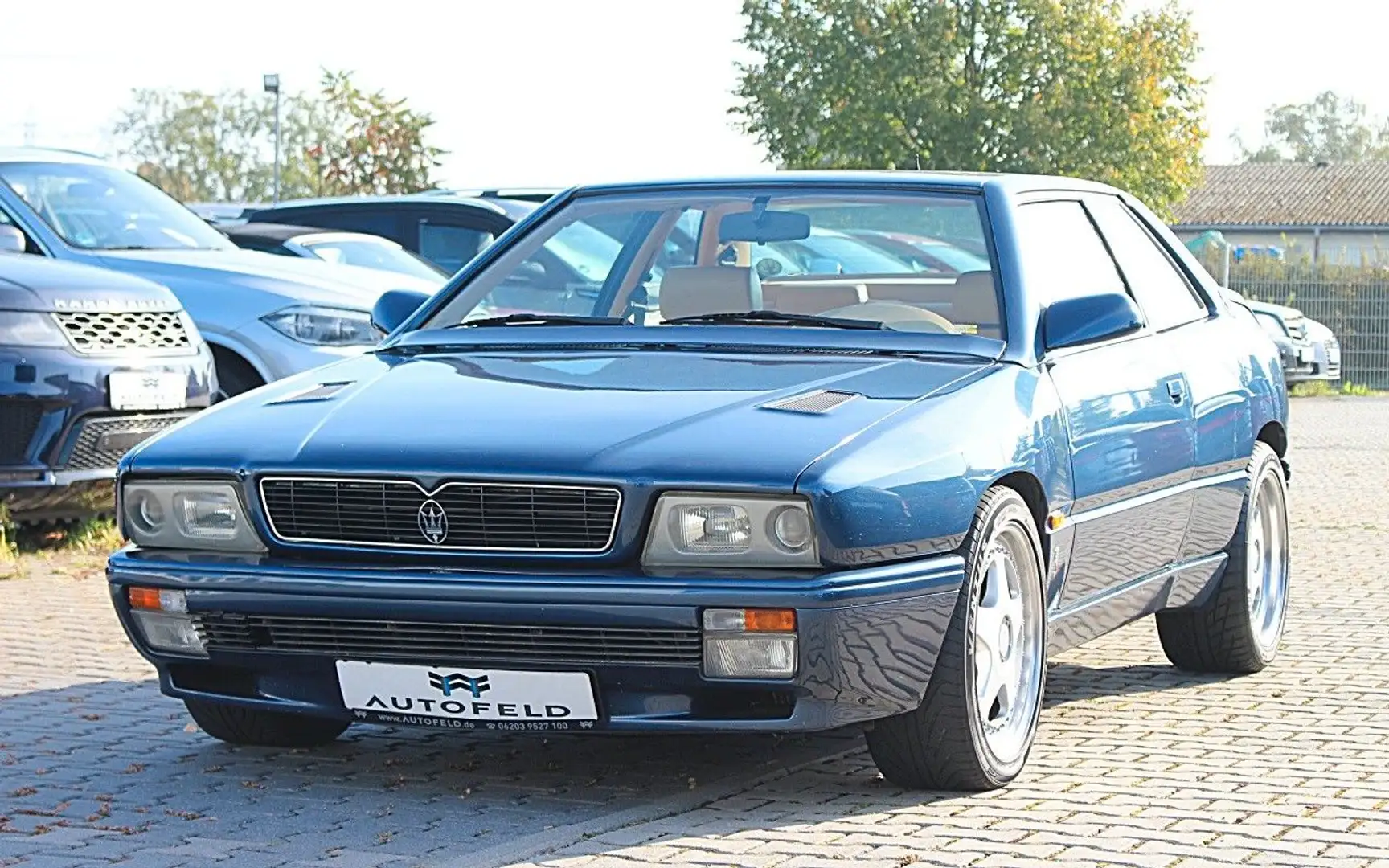 Maserati Ghibli 2.0 V6 BI TURBO /LEDER/KLIMA/ESITZE/ Modrá - 1