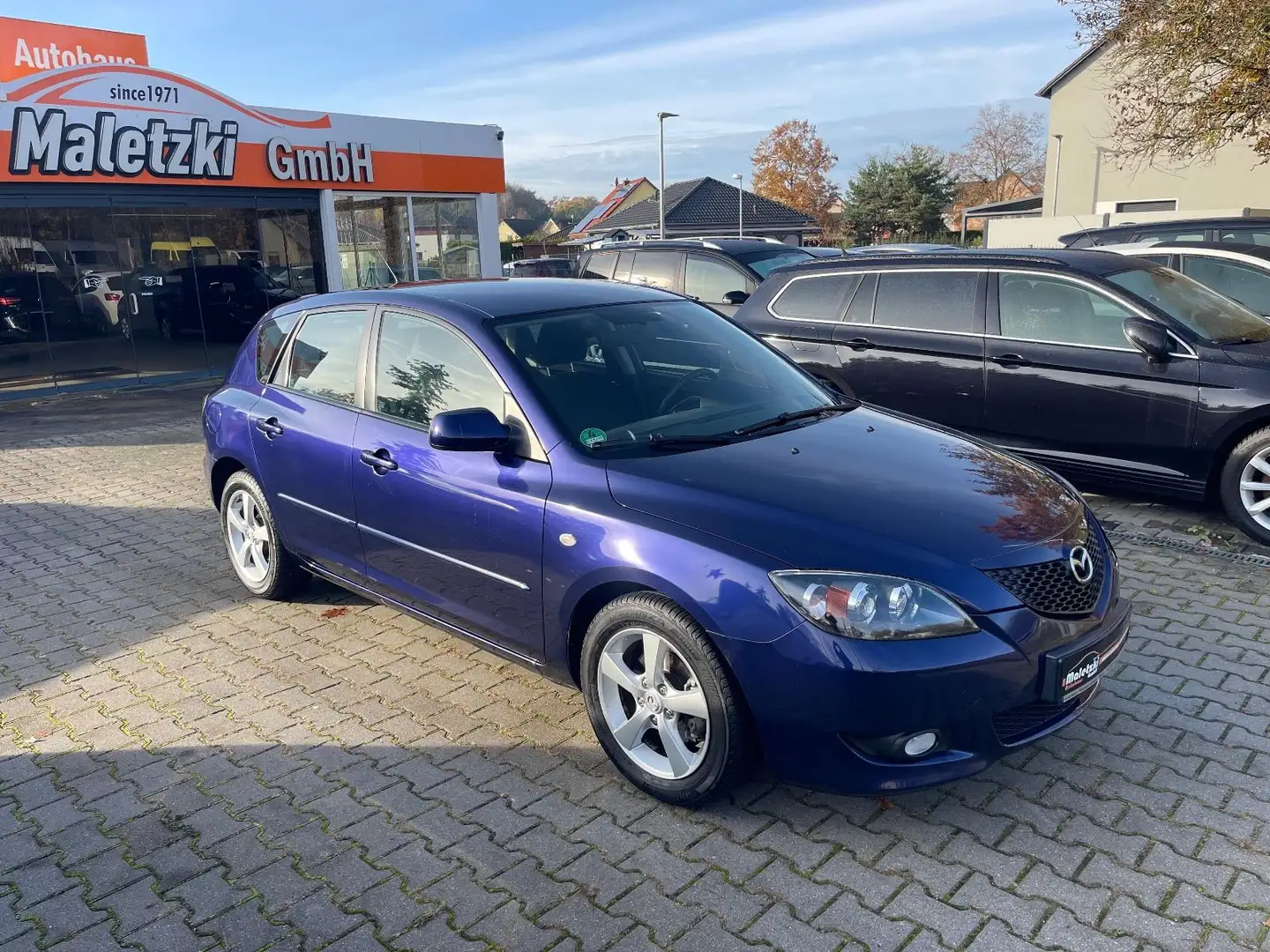 Mazda 3 1.6 Comfort*1.Hand*Klima*Radio*Alu* Blau - 2