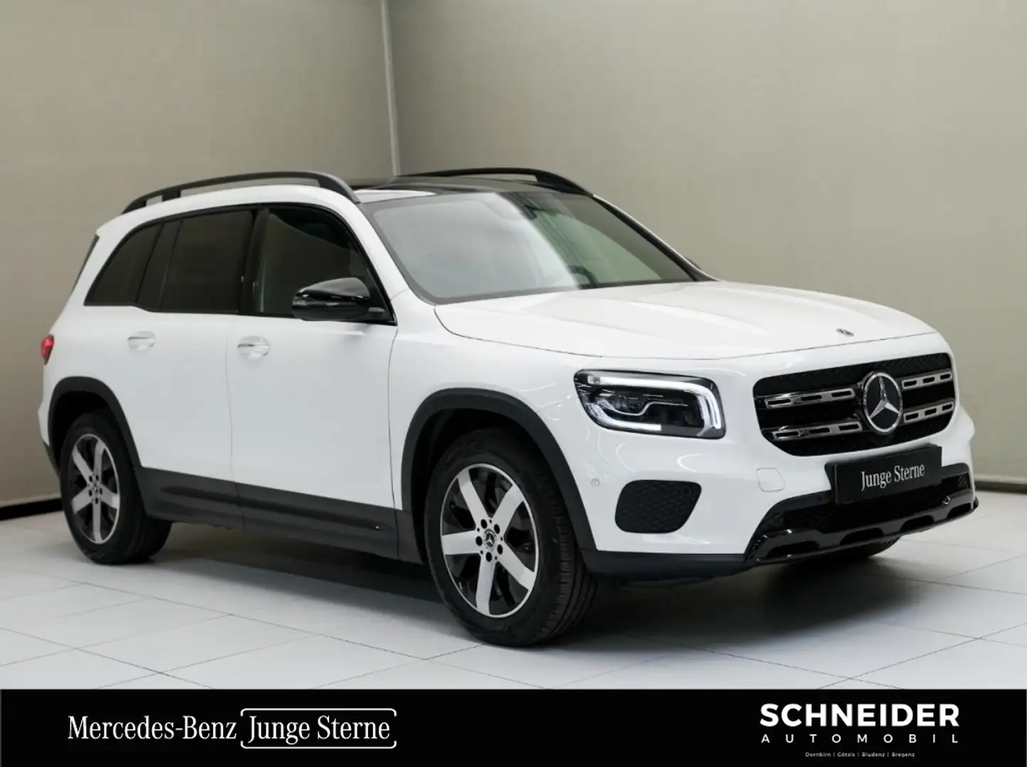 Mercedes-Benz GLB 200 d 4MATIC Night KAM SpurW ACC SpurH Pano Weiß - 1