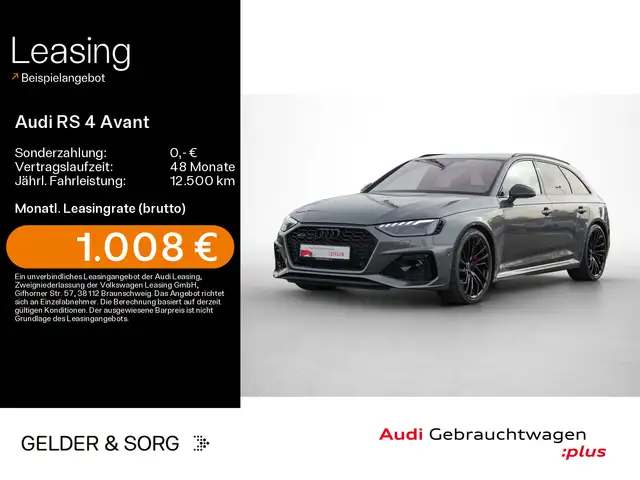 Audi RS4 quattro 280km/h*B&O*Massage*HuD*360°