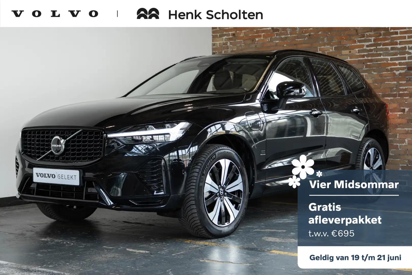 Volvo XC60 T6 Automaat AWD Plus Dark | Semi-Elektrische Inkla Zwart - 1