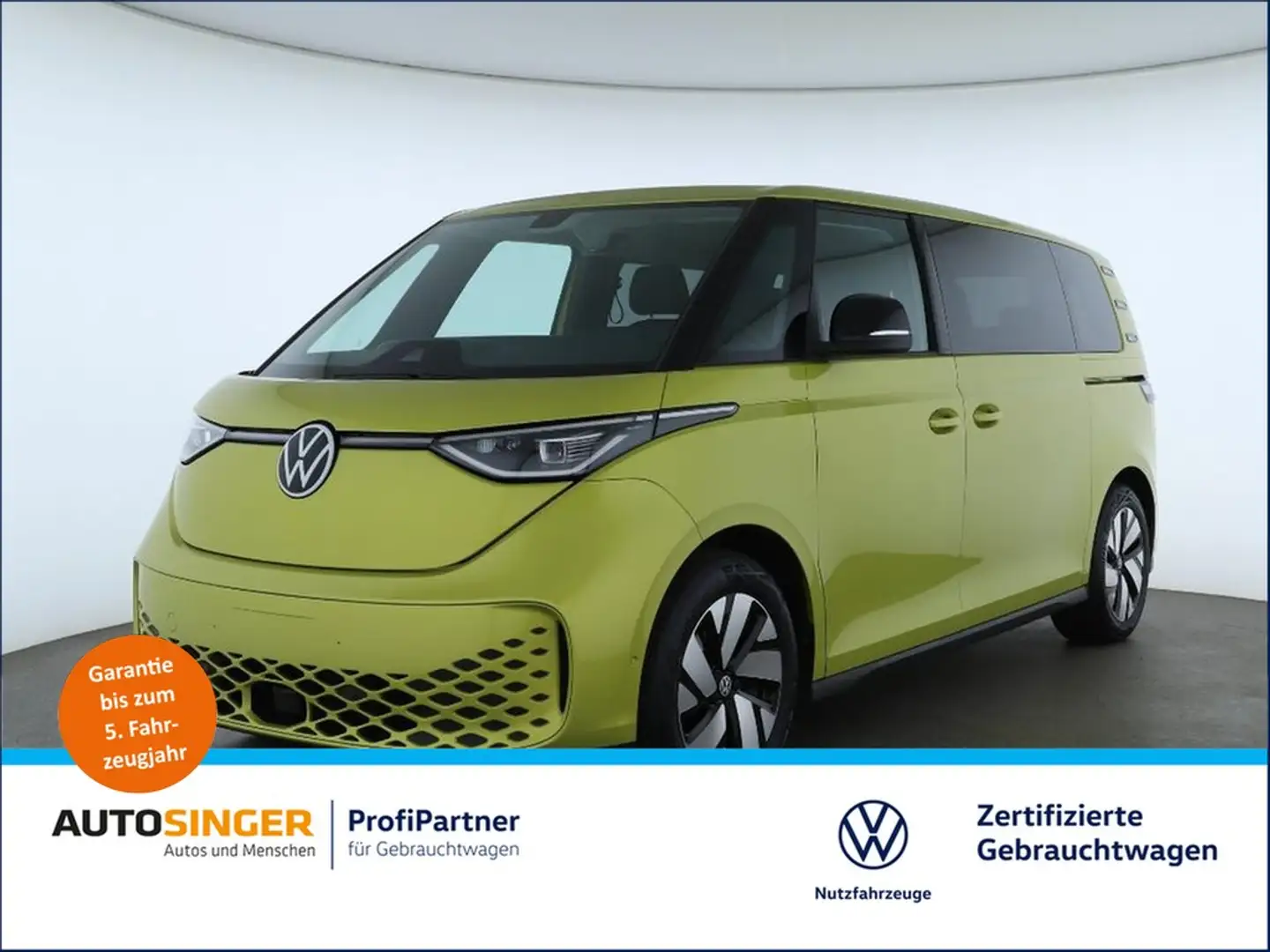 Volkswagen ID. Buzz ID.Buzz Pro LANG LR 7S *AHK*IQ-L*ACC*R-CAM*PDC* Gelb - 1
