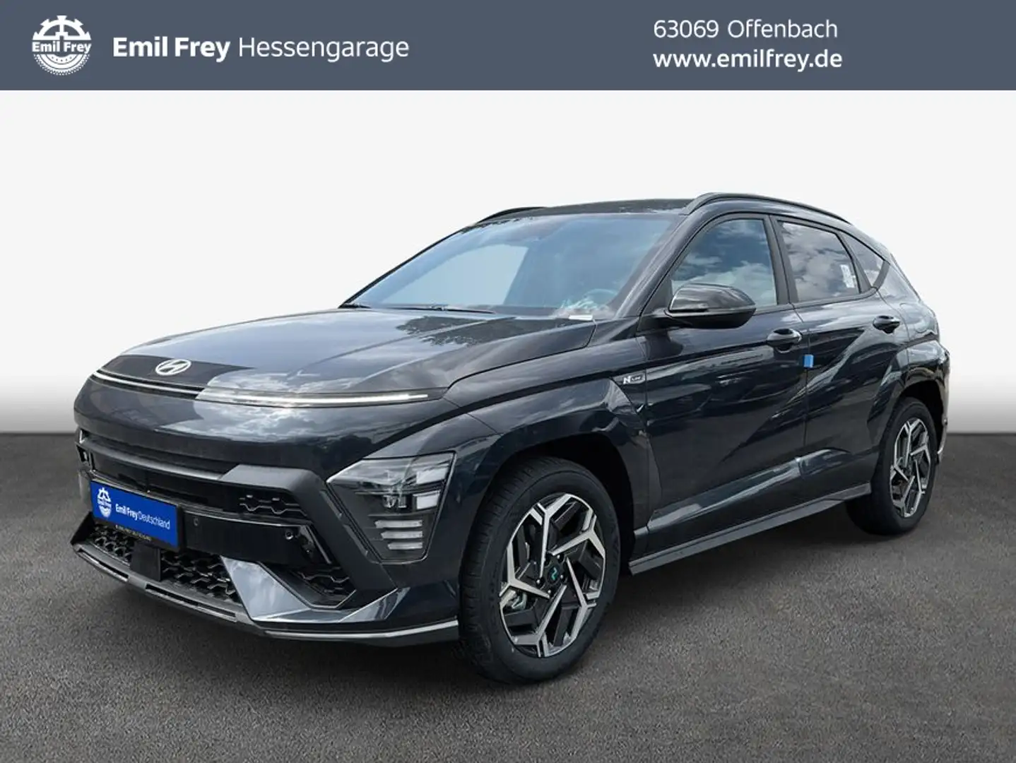 Hyundai KONA KONA 1.6 GDI DCT Hybrid N Line Blauw - 1