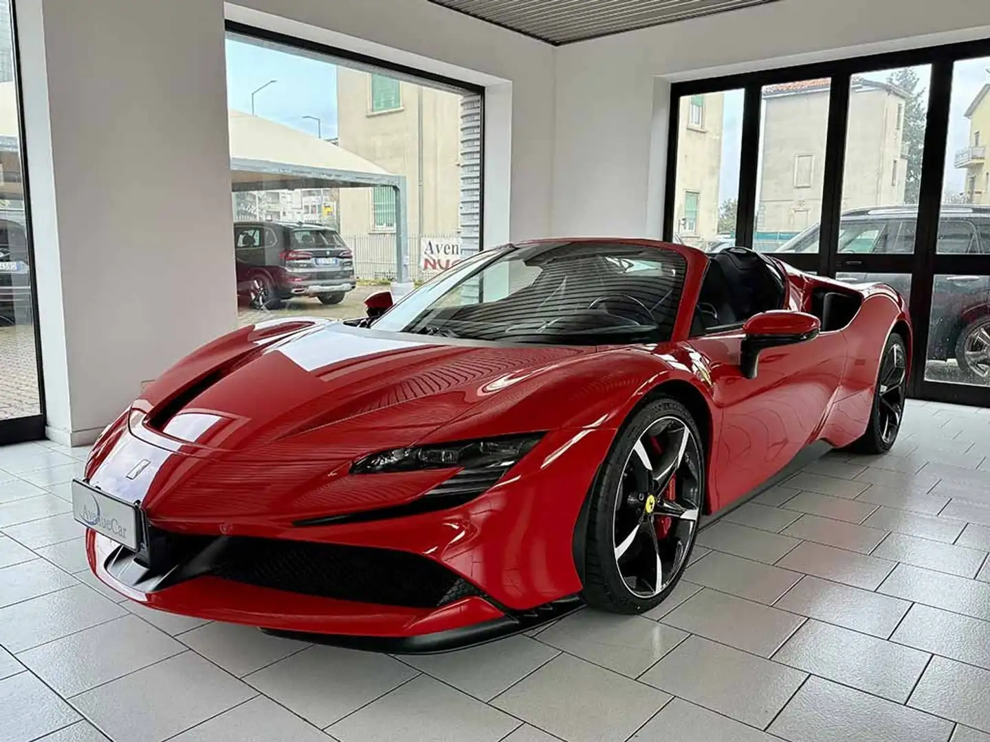 Ferrari SF90 Spider VISIBILE IN SEDE UFFICIALE ITALIANA IVA ESPOSTA Roşu - 1