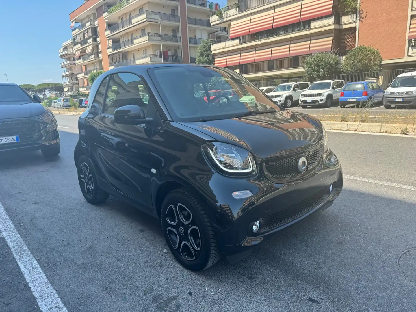 smart forTwo 90 0.9 Turbo twinamic Prime LED PANORAMA NAVI KAME Nero - 2