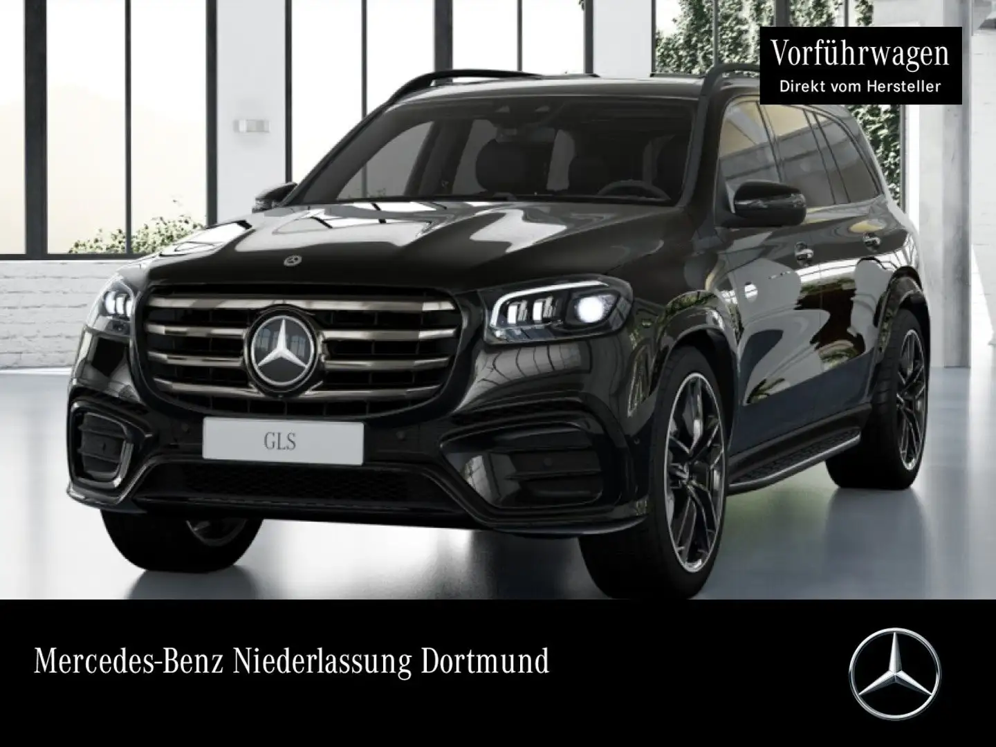 Mercedes-Benz GLS 580 4M AMG+NIGHT+PANO+360+AHK+MULTIBEAM+STHZG Schwarz - 1