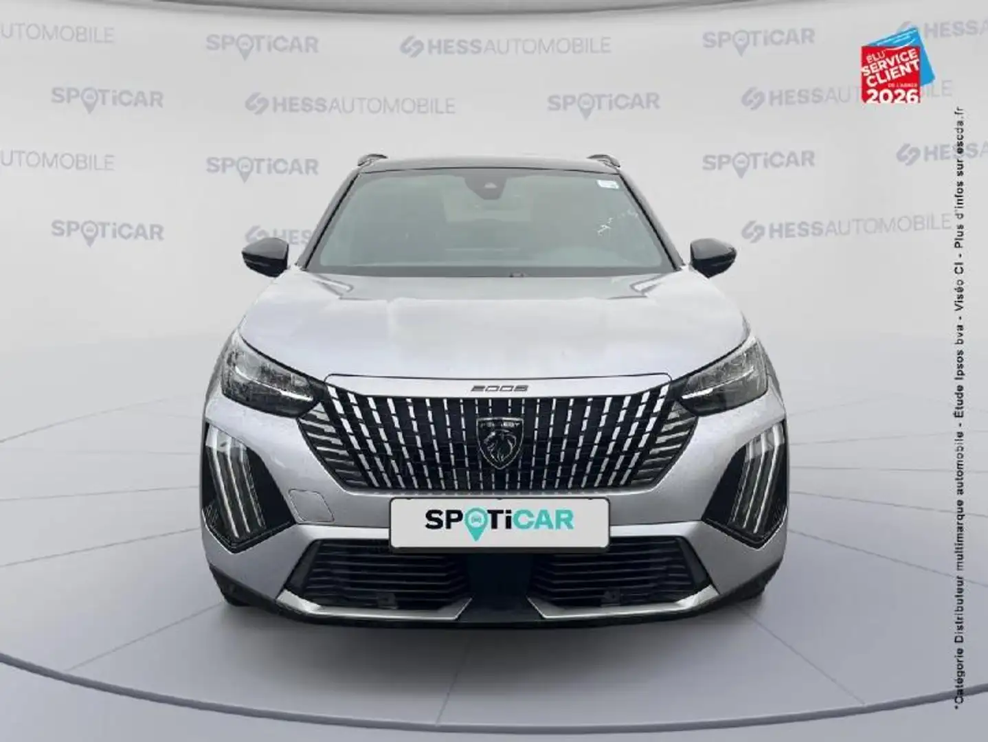 Peugeot 2008 1.2 PureTech 130ch S\u0026S GT EAT8 Gris - 2