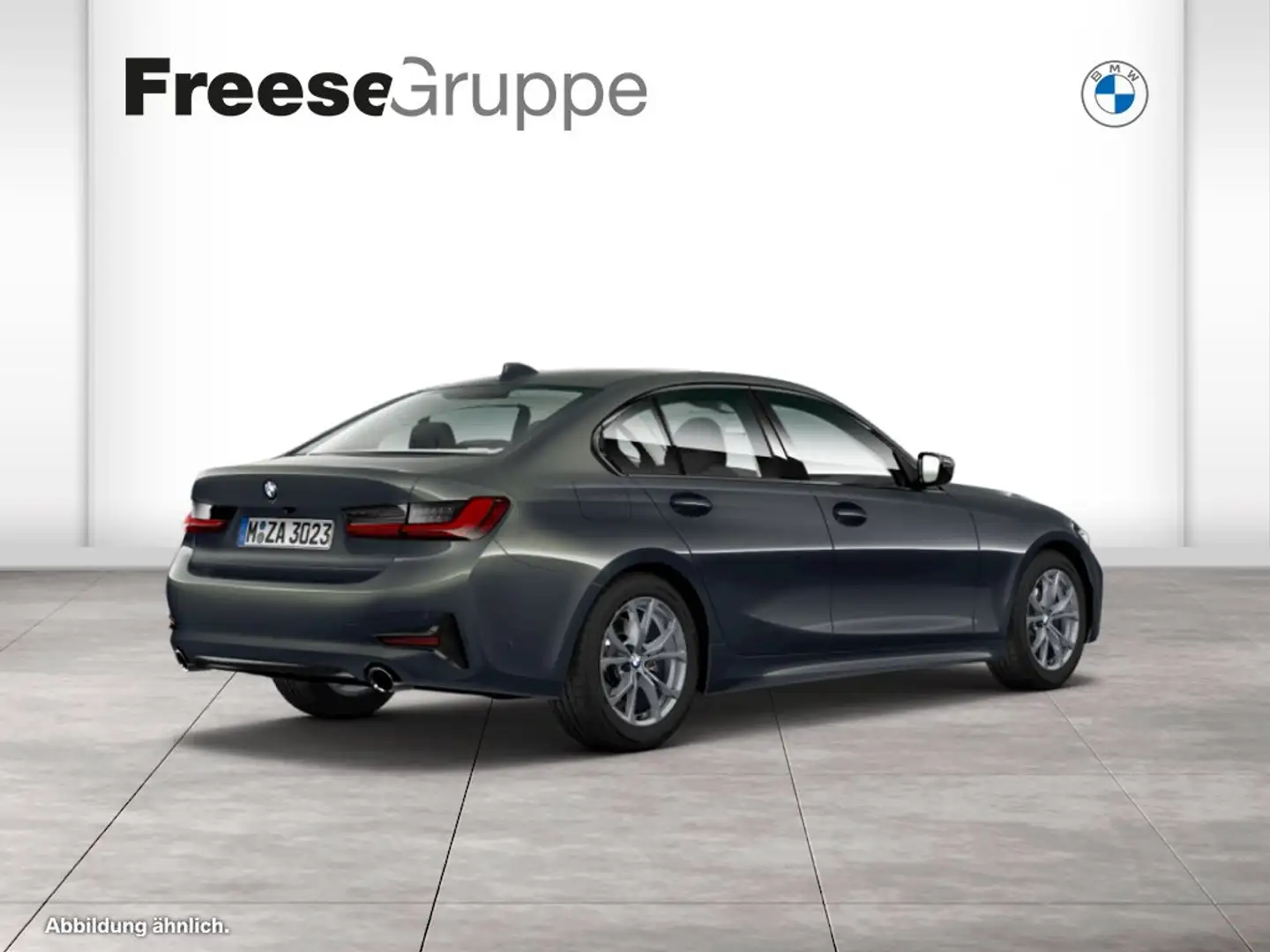 BMW 318 i Limousine Sport Line DAB LED WLAN RFK Shz Grijs - 2