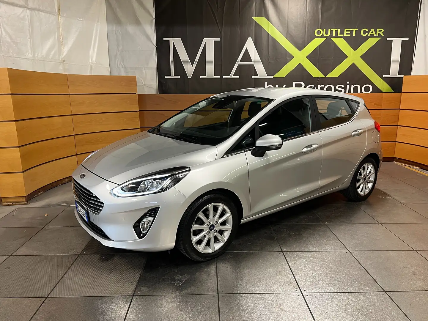 Ford Fiesta Fiesta VII 5p 1.1 Titanium Gpl s Argento - 1