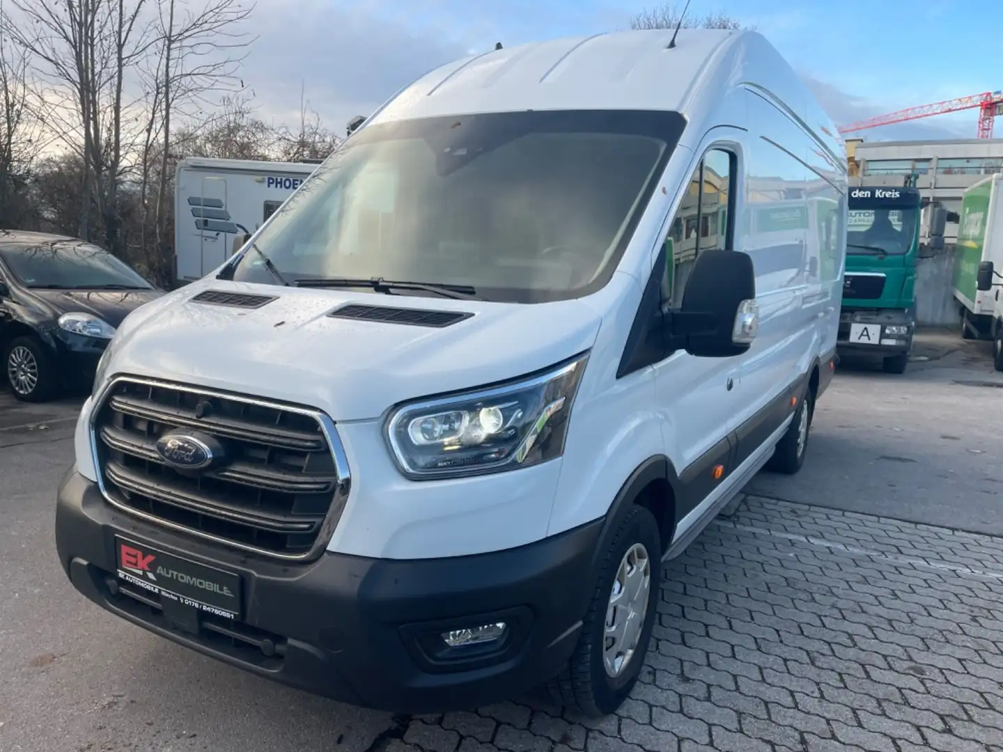 Ford Transit Kasten 350 L4 Trend Navi Kamera 1 Hand Blanco - 1