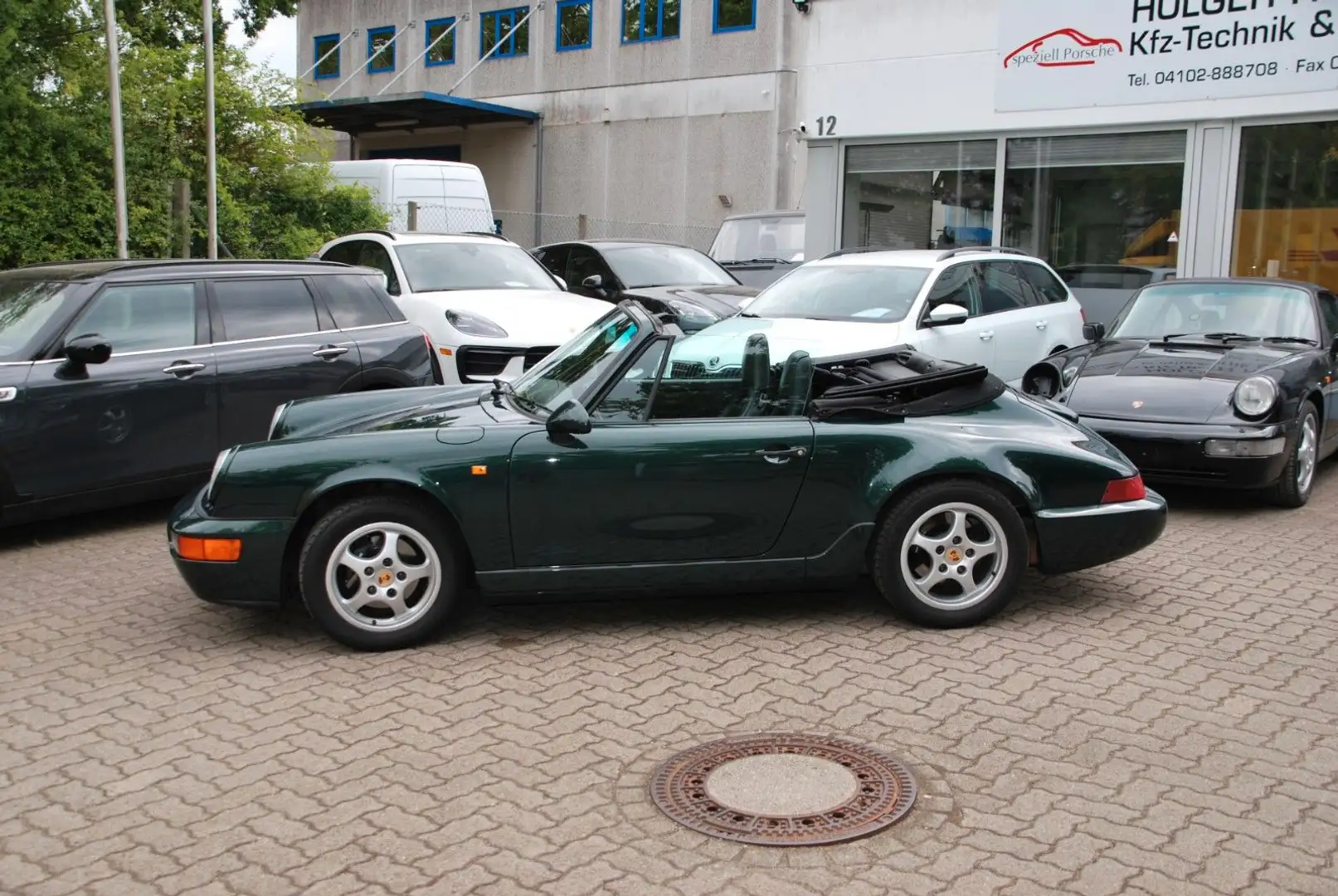 Porsche 964 Cabrio , Sehr gepflegter Zustand Grün - 1