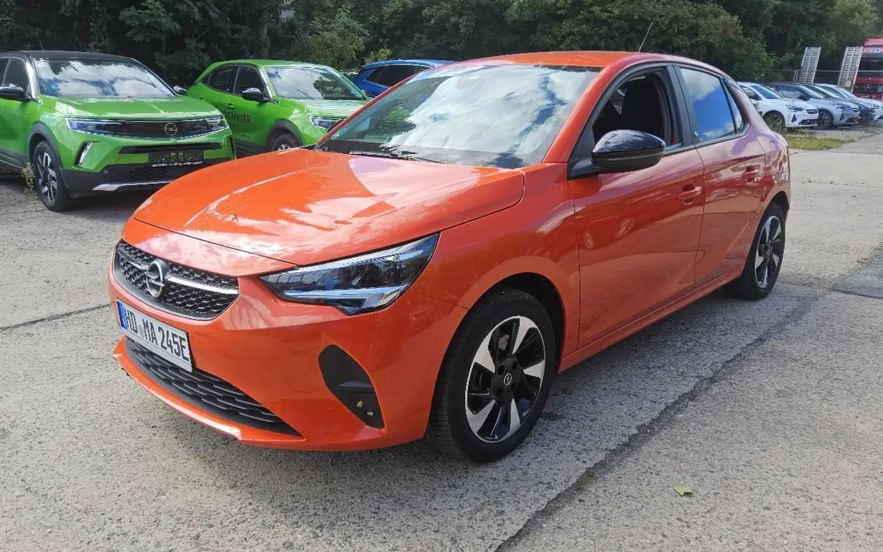 Opel Corsa F e Edition LED+SHZ+Fernlichtass.+KlimaA Naranja - 2