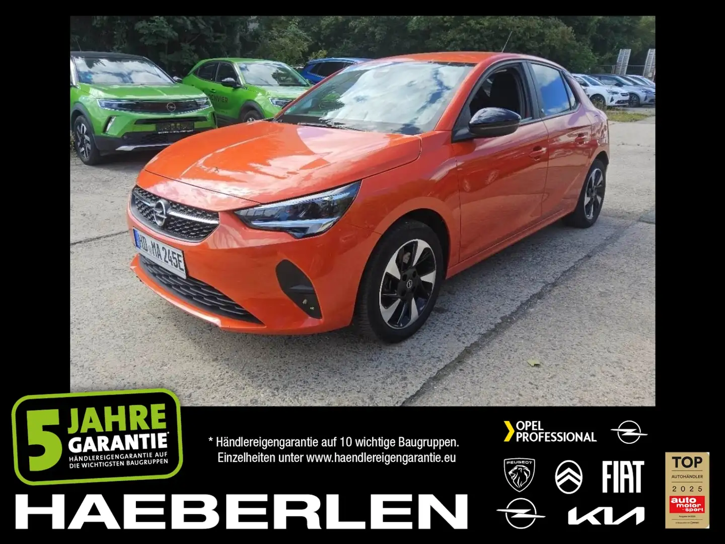 Opel Corsa F e Edition LED+SHZ+Fernlichtass.+KlimaA Naranja - 1