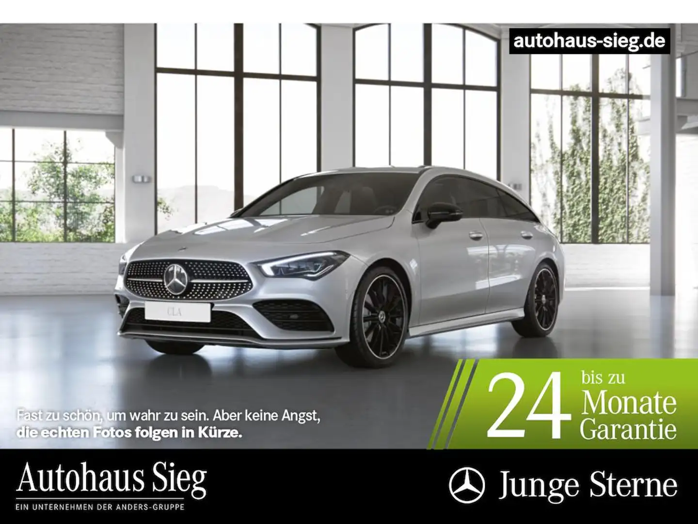 Mercedes-Benz CLA 220 d SB AMG+MBUX+Night+Distr+M-BEAM+Kamera Weiß - 1