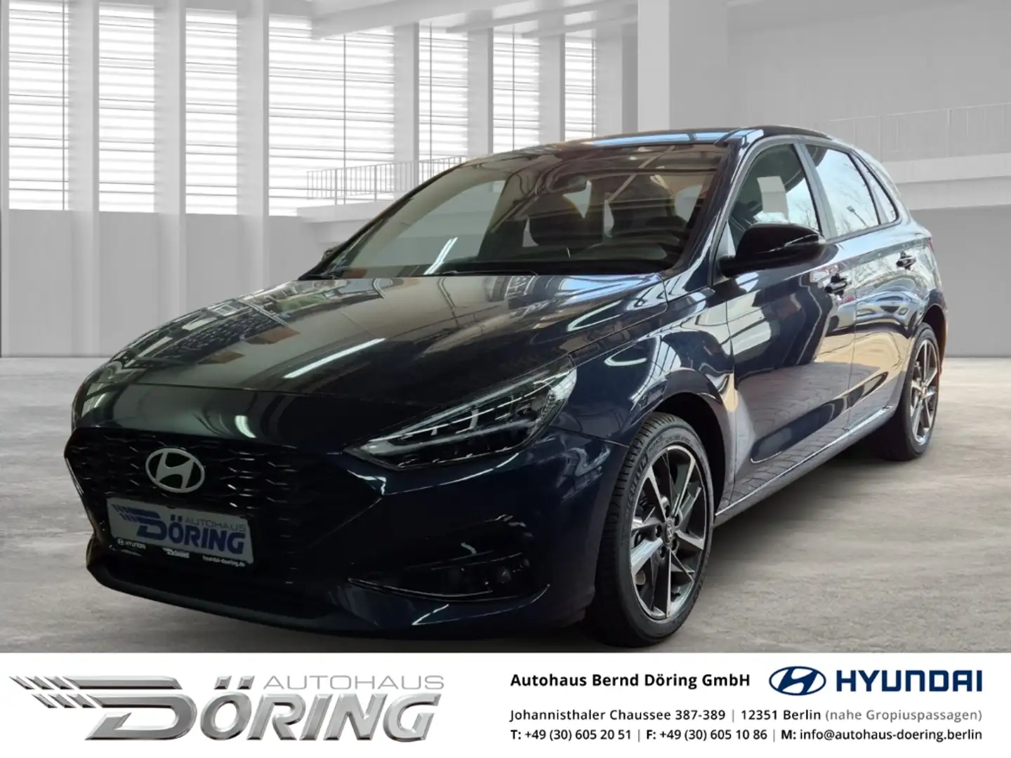 Hyundai i30 Advantage 5-Türer Automatik MY25 1.0 Turbo 100PS D Bleu - 1