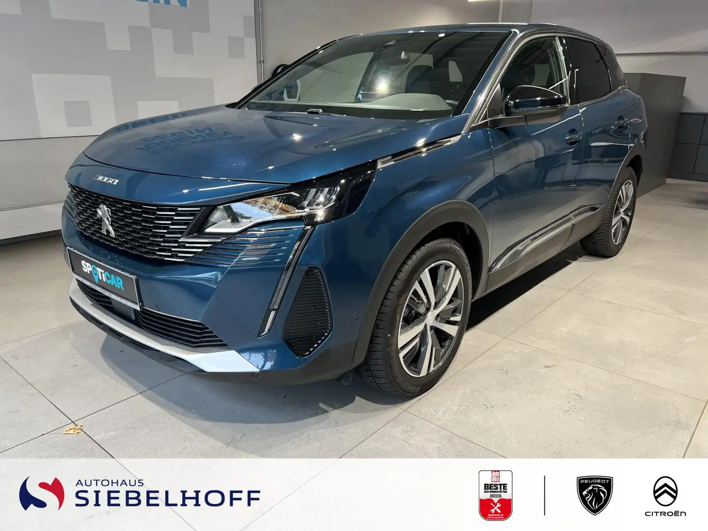 Peugeot 3008 Allure Pack PureTech 130 EAT8 *1.99 Finanzi Blau - 2