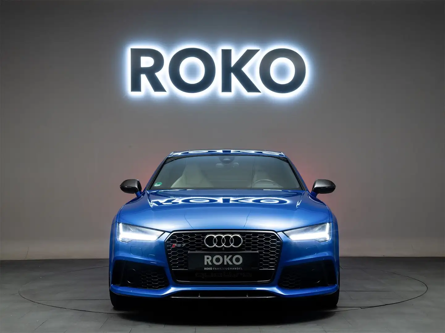 Audi RS7 Exclusive HuD Keramik B&O SoftCl. 305Km/h Blau - 2