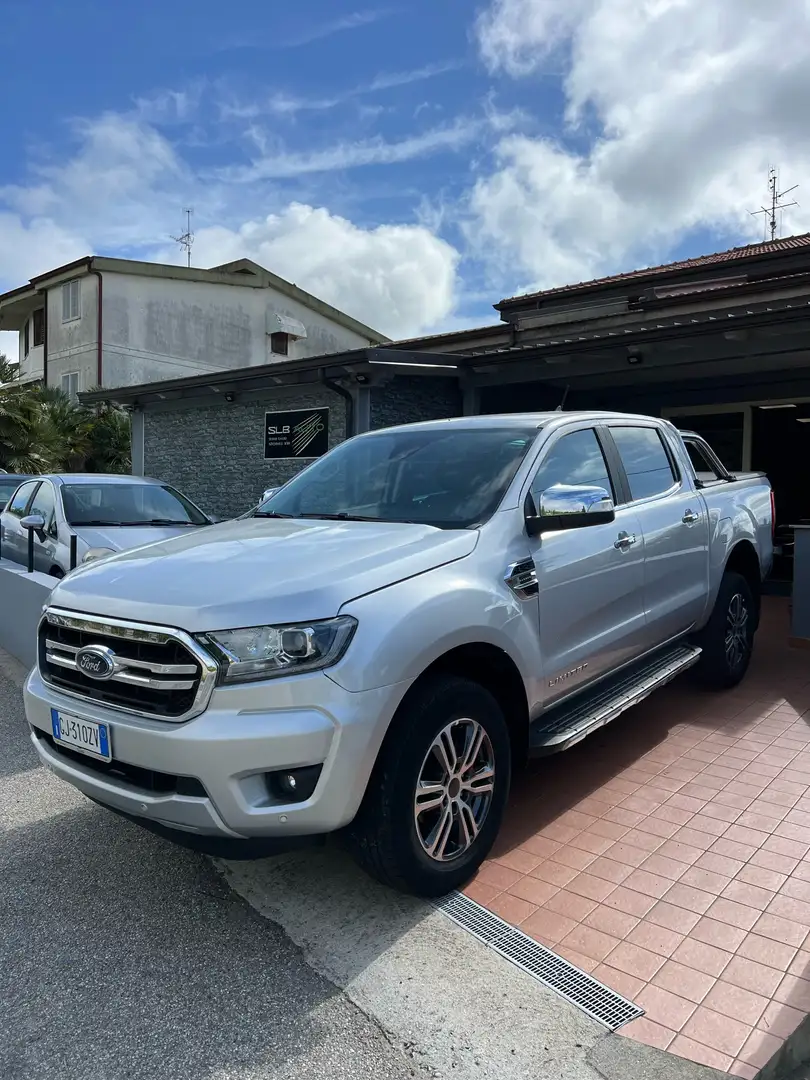 Ford Ranger 2.0 ecoblue double cab Limited 170cv auto Argento - 1