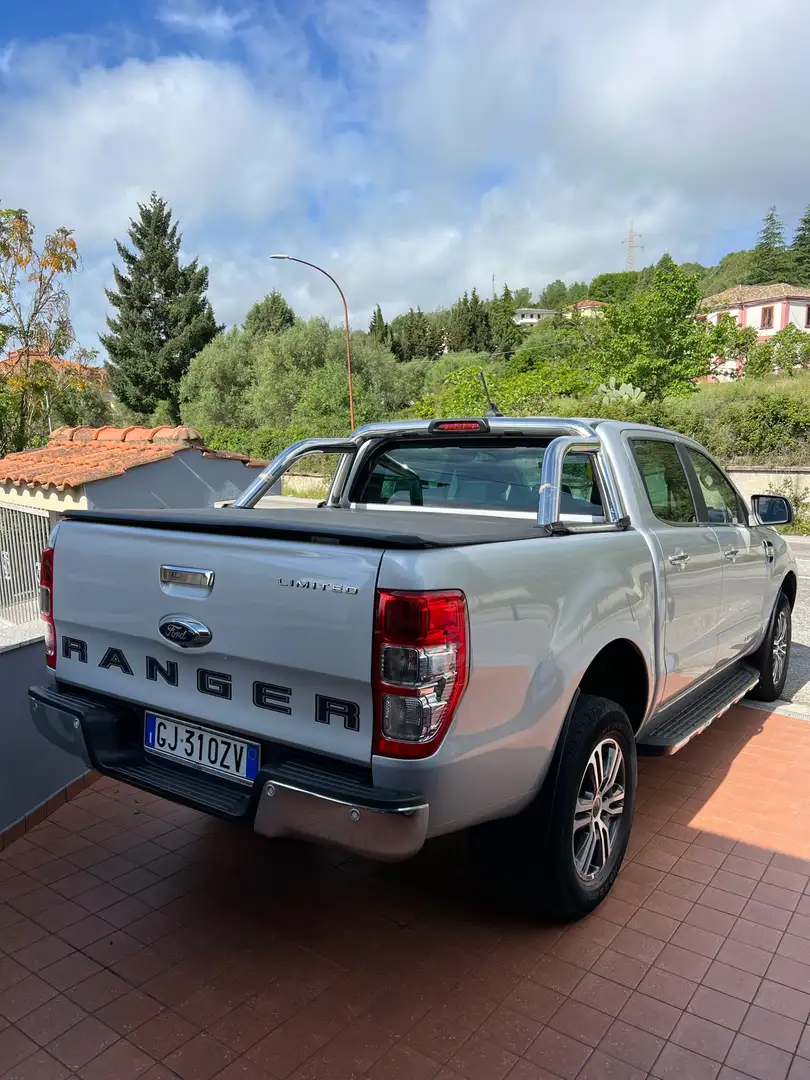 Ford Ranger 2.0 ecoblue double cab Limited 170cv auto Argento - 2