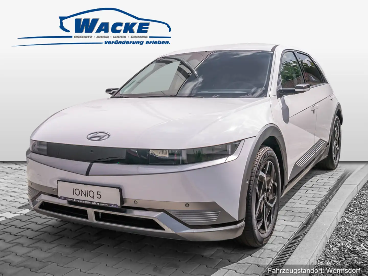 Hyundai IONIQ 5 Uniq 4WD BOSE NAVI ACC HUD LED 360° Weiß - 1