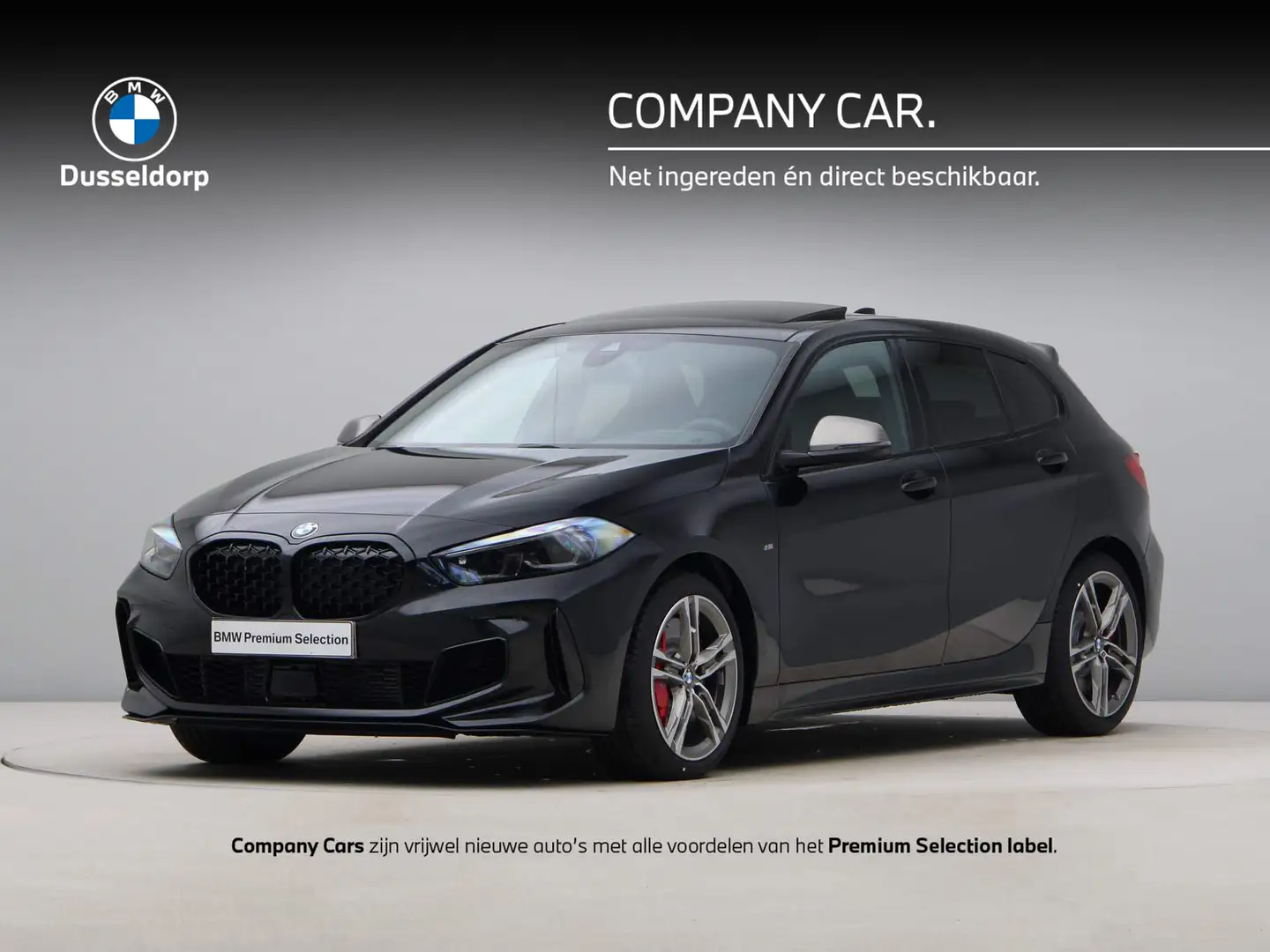 BMW 135 1 Serie M135i xDrive Zwart - 1
