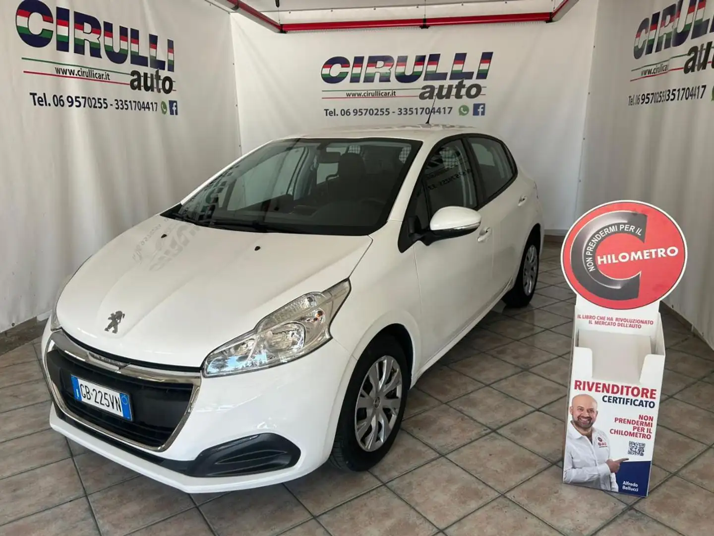 Peugeot 208 1° serie BlueHDi 100 S&S Van Active Bianco - 1