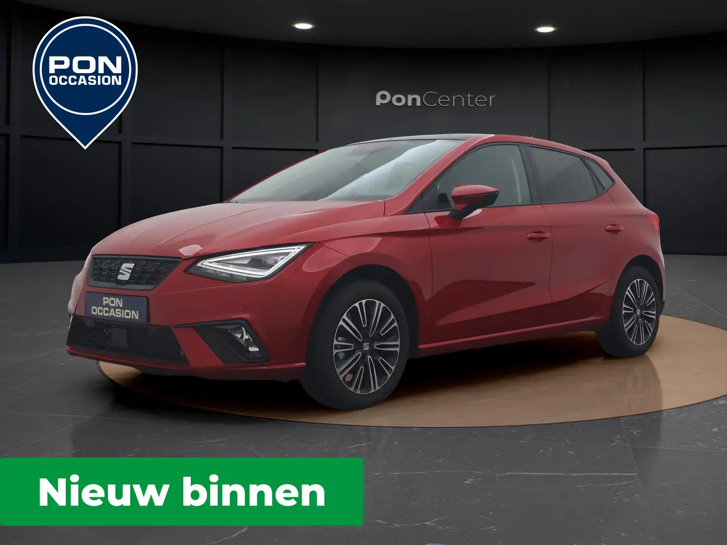 SEAT Ibiza 1.0 Eco TSI Style Business | Pano Dak | Carplay | Rouge - 1