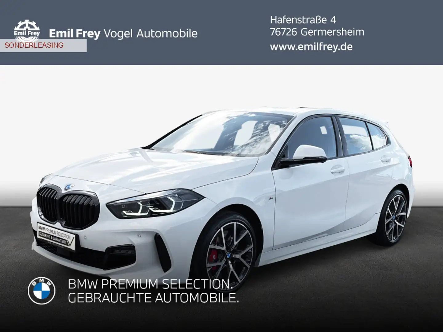 BMW 120 i Aut. M Sport Pro*Pano*Harman Kardon Sound Blanc - 1