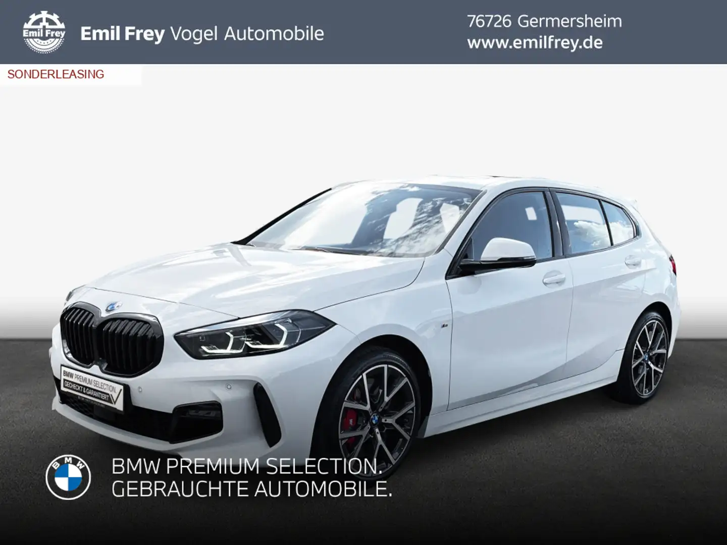 BMW 120 i Aut. M Sport Pro*Pano*Harman Kardon Sound Blanc - 1